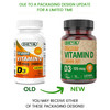 DEVA Vitamin D3 5000 IU, Sunshine Supplement, 125 mcg of Vegan D3, 90-Count