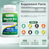 Best Naturals Vitamin B2 (Riboflavin) 400mg - Migraine Relief