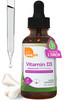 Zahler Liquid Vitamin D3 1000 IU Adult Supplement for Women & Men Vegetarian