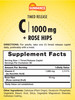 Sundance Vitamin C 1000mg with Rose Hips - 60 Coated Caplets