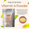 Talsen Chemicals Vitamin A Powder Retinyl Palmitate, Pure Retinol Powdered