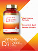 Carlyle Vitamin D3 2000IU Softgels - 400 Count