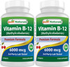 Best Naturals Vitamin B-12 as Methylcobalamin (Methyl B12), 6000 mcg 60
