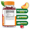 Lifeable Biotin Gummies - 10,000mcg - Great Tasting Hair Skin and Nails Gummies