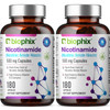 biophix B-3 Nicotinamide 500 mg 180 Caps 2 Pack