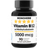 MONOHERB Vitamin B12 Methylcobalamin 5000 mcg