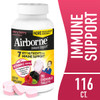Airborne 1000mg Vitamin C + Zinc Immune Support Supplement Chewable Tablets