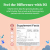 Chewable Vitamin D Gummies for Kids - Delicious Vitamin D 1000 IU Per Serving