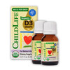 CHILDLIFE ESSENTIALS Organic Vitamin D3 Drops for Infants & Newborns