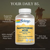 SOLARAY Pantothenic Acid 500mg - Pantothenic Acid Supplement (Vitamin B5)
