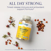 SOLARAY Vitamin C w/Rose HIPS & Acerola - 1000mg