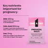 One A Day Prenatal Vitamins- Folic Acid, Iron, Omega- 3 (DHA), Pregnancy