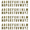 Shapenty Alloy Metal AZ Alphabet Slide Letter Charms Spacer Beads for DIY Craft Bracelet Wristbands Necklace Choker Keyc