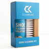CleanKicks Shoe Cleaning Kit Footwear Cleaner for Sneakers Boots Cleats and Many Other Shoe Types 4 Ounce Bottle and Bru