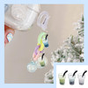 YionZian 30 Mini Boba Charms Colorful Milk Tea Cup Keychains 19x12mm DIY Jewelry Earring Keychain