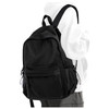 PAUBACK Black School Backpack for Girls Women Waterproof High School Book Bag Cute Backpack for Men Teens Boys Lightweig
