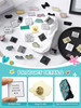 Kajaia 35 Pcs Enamel Pins Bulk Lapel Pins Alloy Brooches Backpack Badges Brooch for Friends Clothing Decor