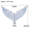 3 Style Crystal Fish Tail Epoxy Mold 12x85cm Mermaid Tail Small 8x3cm Large 10x4cm Resin Casting DIY Silicone Mermaid Mo