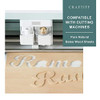 CRAFTIFF Balsa Wood Sheets Unfinished Thin Wood Pieces for Crafts 116 Thick 12x4 Pack of 6 12x4 Pack of 6