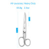 LIVINGO 6 Professional Forged Fabric Scissors Precision Tailor Small Scissors Heavy Duty Sharp Stainless steel Sewing Sh