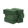 Crafare 6pc Wet Fresh Floral Foam Blocks Green Florist Foam Bricks 89L X 39W X 3H for Spring Fresh Flower Arrangement an