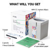 HIMI CC Marker Set Gift Box Clean Smelling Alcohol Marker 80 Colors Dual Tip Quick Drying Markers Hard and Soft Nib for