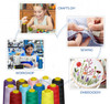 ilauke 12 x 1800 Yards Serger Thread Cones All Purpose Polyester Thread Assorted Colors Overlock Sewing Thread Spools fo