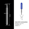 BFVV 30 Pcs 60 Degree Deep Point Blades Replacement Blades Compatible with Explore AirAir 2Air 3MakerMaker 3 Cutting Mac