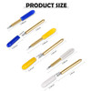 Mekote 15 pcs Premium Fine Point Blade Compatible with CRI Maker 3Maker4MakerExplore 3Explore Air 2AirOneVenture 30 degr