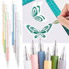 Lanties 6 Pieces Art Cutting Tools Knife Pen Craft Paper Cutter Pen Carving Tools for DIY Kit Scrapbooking Drawing and C