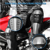 Gute Knee Pads Elbow Pads 4Pcs 2 in 1 Dirt Bike Knee and Shin GuardsElbow Guards Motorcycle Protective Gear Set with Adj