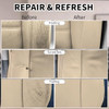 Leather Recoloring Balm85oz Leather Color RestorerBeige Leather Repair kit for Furniture and Car InteriorLeather Couch S