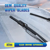 3 Wipers 261612 Replacement For SUBARU CrossTrek 2023 2022 2021 2020 2019 2018 Impreza 20232017 wiper bladesSet of 3 26