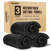 TEAWOO 3Pack Microfiber Towels for Cars 24 x 35 Extra Large Super Absorbent Car Drying Towel Drying Towel for Car Trucks