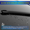 5 PLUS Silicone Windshield Wipers Replacement for NISSAN Rogue 20142023 Pathfinder 20132020 Wiper Blades3 PCSAutomotive