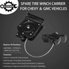Spare Tire Hoist Spare Tire Winch Carrier for 19992017 Chevy Silverado 1500 2500 3500 Suburban Tahoe GMC Sierra 1500 250