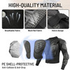 Reomoto Kids Motorcycle Jacket Dirt Bike Gear Chest Back Protector for Motor Bike Children Motorcycle Full Body Armor Ja