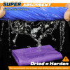 Idemeet Premium Shammy Towel for Car Super Absorbent 2 Pack 26x17 Car Drying Towel Reusable Soft Car Wash Cloth Chamois