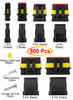 Twippo 800Pcs 50 Sets Waterproof Automotive Electrical Wire Connectors Plug Kit 123456 Pin Waterproof Connectors with Ra