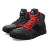 Grapelet Motorcycle Shoes for Men AntiSkid Motorcycle Riding Shoes Motocross Protective Boots with Side Zipper Ankle Sup