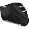 Favoto Motorcycle Cover Waterproof Outdoor All Season Weather Sun Rain Protection Night Reflective with LockHoles Storag