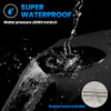 Favoto Motorcycle Cover Waterproof Outdoor All Season Weather Sun Rain Protection Night Reflective with LockHoles Storag