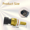 Engine Coolant Temperature Sensor 12608814 2134333 15326388 19236568 Compatible with Chevy Cavalier Cobalt Equinox Expre