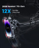 JOYROOM Motorcycle Phone Mount 1s Auto Lock100mph Military AntiShake Bike Phone Holder for Bicycle 10s Quick Install Han
