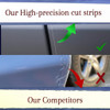 4 Door Edge Upromax Paint Protection Film PPF 8mil Precut Strips Universal Fit Clear Tape Door Seal Car Accessories Car