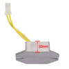 Hipa 394890 797375 Voltage Regulator for Briggs Stratton 845907 691185 393374 John Deer MIU14388 MIU12514 L111 L118 L120