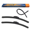 AERO Voyager 26 16 Premium AllSeason OEM Quality Windshield Wiper Blades with Extra Rubber Refill 1 Year Warranty Set of