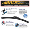 AERO Voyager 26 16 Premium AllSeason OEM Quality Windshield Wiper Blades with Extra Rubber Refill 1 Year Warranty Set of
