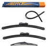 AERO Wipers Replacement for Honda CRV CRV 20242023 2419 Front 10 Rear Premium AllSeason Windshield Wiper Blades with Ext