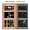 Marspeeder Bike Motorcycle Phone MountSuper Stable Metal Bike Motorcycle Phone Holder with Security Lock Bicycle Phone M